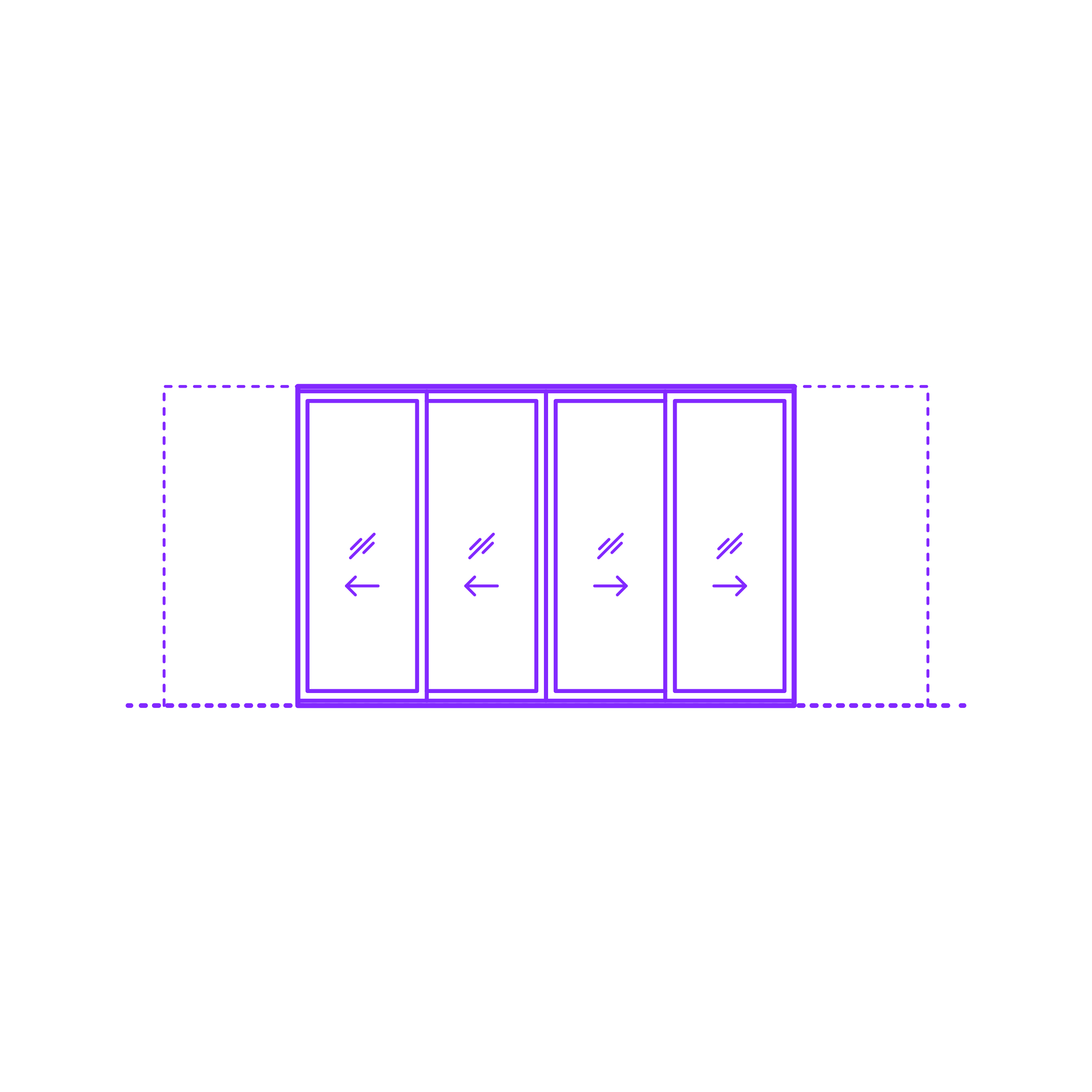 Buildings Sliding Doors Multi Slide Door Pocket 4 Panels Bi Part Silhouette Svg Vector Free Vectors